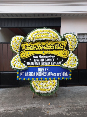 Papan Bunga Duka di Jemaja Barat